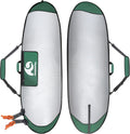Surfboard Bag Longboard Bag Day Bag for 6'0,6'6,7'0,7'6,8'0,9'6,10'0 Surf Hybrid Fish ShortBoard w/Fin Slot and Padded Shoulder Strap,Easy Access Surf Bag Protect Board for Daily Local Road Short Trip