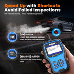 ANCEL BM700 PRO Fit for BMW Scanner - Battery Registration Tool, Code Reader for BMW/Mini/RR, Advanced OBD2 Scanner Auto V-I-N, Full System Diagnostic for BMW Scan Tool with All Reset Services (Blue)