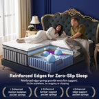 DIFAME King Mattress, (2026 Upgraded) Hotel-Level Luxury Medium Firm 14 Inch King Hybrid Mattress in A Box, with Cool Gel Memory Foam & Pocket Springs, Extra Edge Support, 365-Night Trial