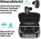 Wearable4U Garmin Forerunner 265S Music GPS Running 42 mm Smartwatch  Whitestone with AMOLED 1.1in Touchscreen Display Black Earbuds Bundle