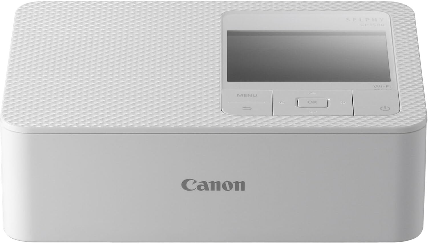 Canon Selphy CP1500 Wireless Compact Photo Printer (White) Bundle with KP-108IN Color Ink Paper Set (108 Sheets of 4x6 Paper + 3 Ink Cartridges) + Memory Card Holder + More