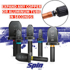 SPIN S6000 6-Piece Drill Bit Swaging Tool Set 1/4, 3/8, 1/2, 5/8, 3/4, 7/8-Inch