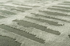 Revival Rugs Shell 10'6" x 14'3" Washable Area Rug for Living Room Bedroom - 100% Recycled Oeko-TEX Certified, Medium Pile, Green