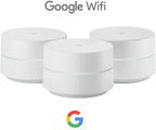Google WiFi system  3-Pack - Router Replacement for Whole Home Coverage (NLS-1304-25) White