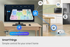 Samsung 43” Smart Monitor M7 (M70F) 4K UHD Display  Samsung Vision AI  Smart TV Apps  Gaming Hub  USB-C  HDMI and USB-A  Black  LS43FM702UNXZA  2025