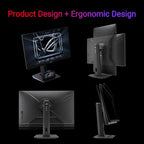 ASUS ROG Strix 27” 4K HDR400 USB-C Gaming Monitor(XG27UCS)–UHD (3840 x 2160)  160Hz  1ms  Fast IPS 130% sRGB Extreme Low Motion Blur Sync  G-Sync Compatible  DisplayWidget  Tripod socket  3yr warranty