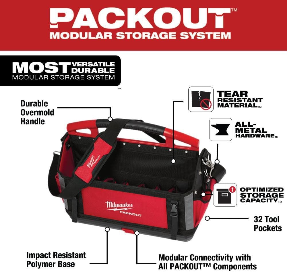 48-22-8320 Packout, 20", Storage Tote