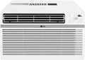 LG 8,000 Window Air Conditioner, 115V, 350 Sq.Ft. (14' x 25' Room Size), Quiet Operation, Electronic Control with Remote, 3 Cooling & Fan Speeds, Auto Restart, 8000 BTU, White