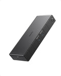 Anker 778 Thunderbolt Docking Station (12-in-1  Thunderbolt 4)  40 Gbps with Max 100W Charging for Laptop  Single 8K  Quad 4K Display  Ethernet  6 USB Ports for Dell  HP Laptops and More(Gray)