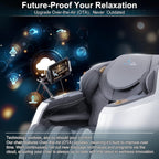 MassaMAX 2026 4D Massage Chair, Full Body Recliner with OTA Cloud Tech, Deep Yoga Stretch, 27 Auto Modes, 55" SL Track, APP & AI Voice Control, Auto Footrest, Zero Gravity, and Heating for Relaxation