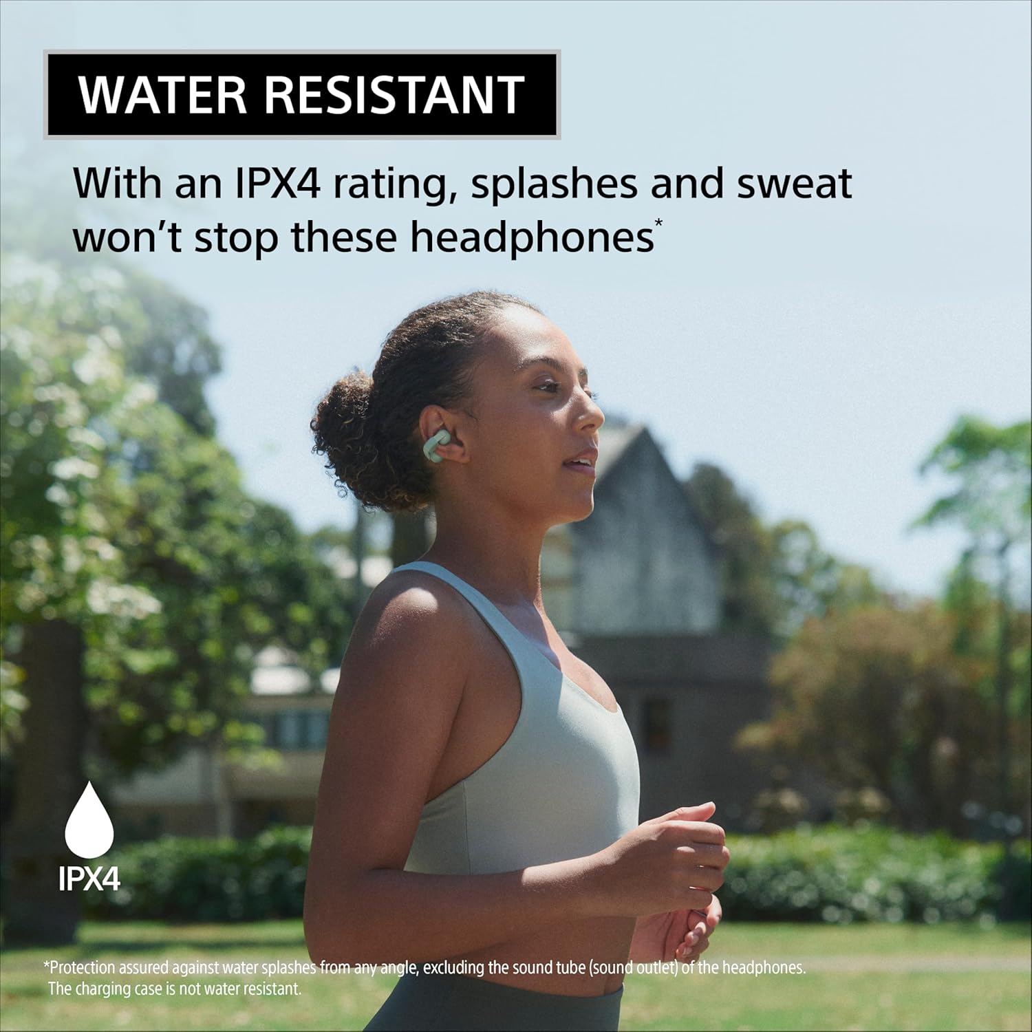 Sony LinkBuds Clip Open-Ear Truly Wireless Earbuds  Comfortable & Secure Fit  Lightweight Clip-On Design  Touch Controls  Ambient Sound Awareness  Water Resistant  Up to 37 Hrs of Playback  Black