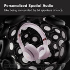 Beats Solo 4 - Wireless Bluetooth On-Ear Headphones, Apple & Android Compatible, Up to 50 Hours of Battery Life - Cloud Pink (Renewed)