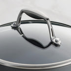 Tramontina OnyxPro Hard Anodized Non Stick 4-Quart Large Sauce Pan with Glass Lid, Oven Safe