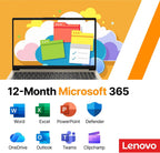 Lenovo IdeaPad 15.6" Business Laptop • Microsoft Office 365 • 1.1TB Storage • DDR4 • Intel Dual core • 1TB Cloud and 128GB SSD • WiFi 6 • Copilot AI • HDMI • Windows 11 no Mouse • Essential Laptop