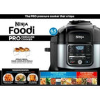 Ninja Foodi 10 in 1 6.5 Quart Pro Pressure Cooker Air Fryer Multicooker, Stainless, OS300: Home & Kitchen