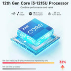 HP 2025 Business 15.6" HD Touch Laptop  6-Core Intel i3 Processor (Upto 4.4GHz)  16GB RAM  1TB Storage (512GB SSD+500GB Ext)  Long Battery  MarxsolAccessory  Lifetime Microsoft Office  Win 11 Pro