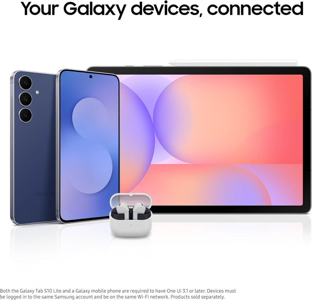 Samsung Galaxy Tab S10 Lite  6GB RAM  128GB  2TB Expand  Long Battery Life  10.9” LCD  S Pen for Note-Taking  Exynos 1380  Circle to Search  AI Tools  Gray