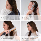 Dyson Airstrait™ Straightener, Wet to Dry Hair Straightener, No Heat Damage, No hot Plates, All Hair Types