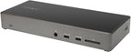 StarTech.com USB C Triple 4K Monitor Docking Station - 100W Power Delivery - DP 1.4 Alt Mode & DSC  2 DisplayPort/HDMI 2.0-6 USB (2 at 10Gbps)  SD - Windows/Chrome (DK31C2DHSPD) - Black & Space Gray