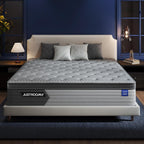 King Size Mattress Firm Mattress 14 Inch for Back Pain Relief,Breathable Cooling Ice Silk Top,Gel Memory Foam, Individual Pocket Spring, Hybrid Mattress King in a Box CertiPUR-US Certified