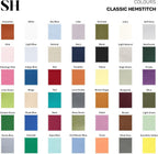 Solino Home Linen Tablecloth for Rectangle Tables 60 x 90 Inch - Classic Hemstitch 100% Pure Linen White Table Cloth - Machine Washable Cloth Tablecloth for Mothers Day, Spring, Summer, Memorial Day