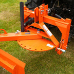 72" 6-Way Adjustable Tractor Rear Blade 3-Point Hitch Attachment- 25.6" Offset & ±45° Angle  Cat.1 20-45HP  RB72S