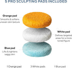 Vibro Sculpt 1.0 Body Sculpting Machine – Handheld Lymphatic Drainage Massager - Skin Tightening Device with 5 Pro Pads for Belly, Arms, Legs & Glutes
