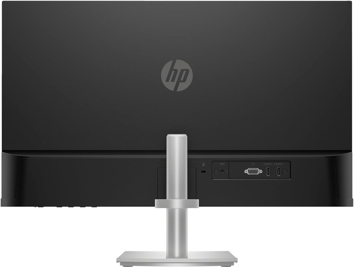 HP Series 5 527sh Monitor (Replaces M27h) 27" 100Hz IPS FHD (1920x1080) 99% sRGB Display  Adjustable Height & Tilt  Flicker Free  Anti-Glare  Black/Silver w/DKZ USB Port Expander (2 Pack)