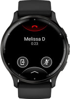Garmin Venu 3 Health and Fitness GPS Smartwatch Slate Bezel/Black Band (45mm) - (Renewed)
