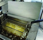 2-Pack Commercial Fryer Splash Guard by Chef Master, 18-Gauge Stainless Steel Universal Fit Oil Splatter Guard, 20.5 x 15" Splatter Screen, Oil Splash Guards for Kitchen & Restaurants Deep Fryer-90059