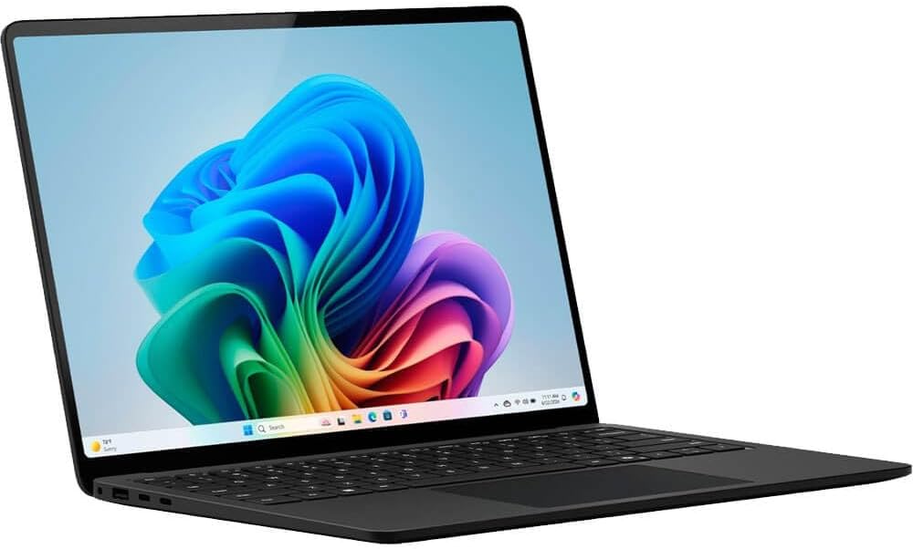 Microsoft Surface Laptop (2024)  Windows 11 Copilot+ PC  13.8" Touchscreen Display  Snapdragon X Elite (12 core)  16GB RAM  1TB SSD Storage  Black