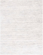 SAFAVIEH Berber Shag Collection Area Rug - 9' x 12', Ivory & Light Grey, 1.2-inch Thick Ideal for High Traffic Areas in Living Room, Bedroom (BER563F)