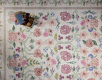 Loloi Rifle Paper Co. Rosa Collection RSA-01 Ivory 7'-6" x 9'-6" Area Rug
