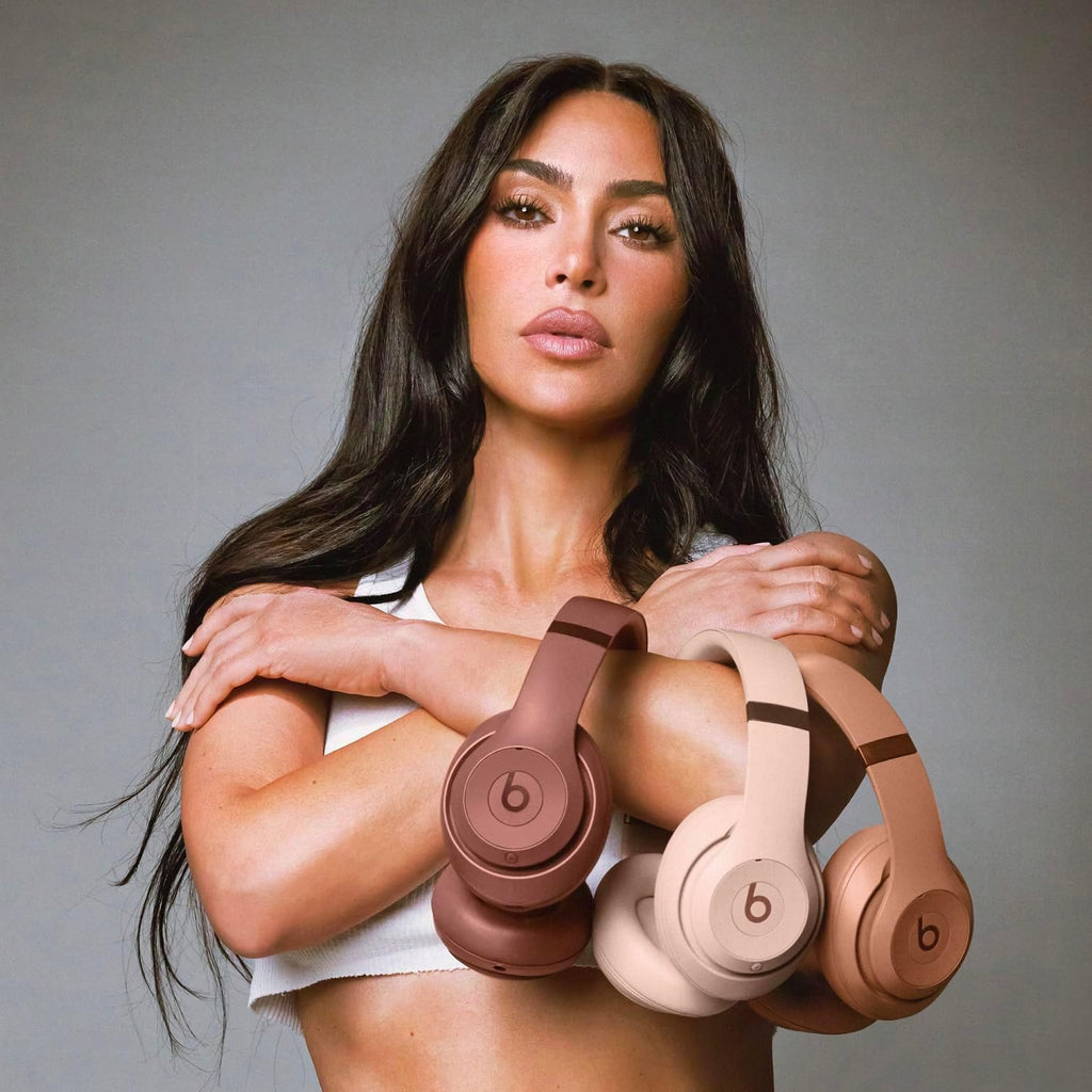 Beats Studio Pro x Kim Kardashian – Premium Wireless Over-Ear Headphones- Up to 40-Hour Battery Life  Active Noise Cancelling  USB-C Lossless Audio  Apple & Android Compatible - Dune