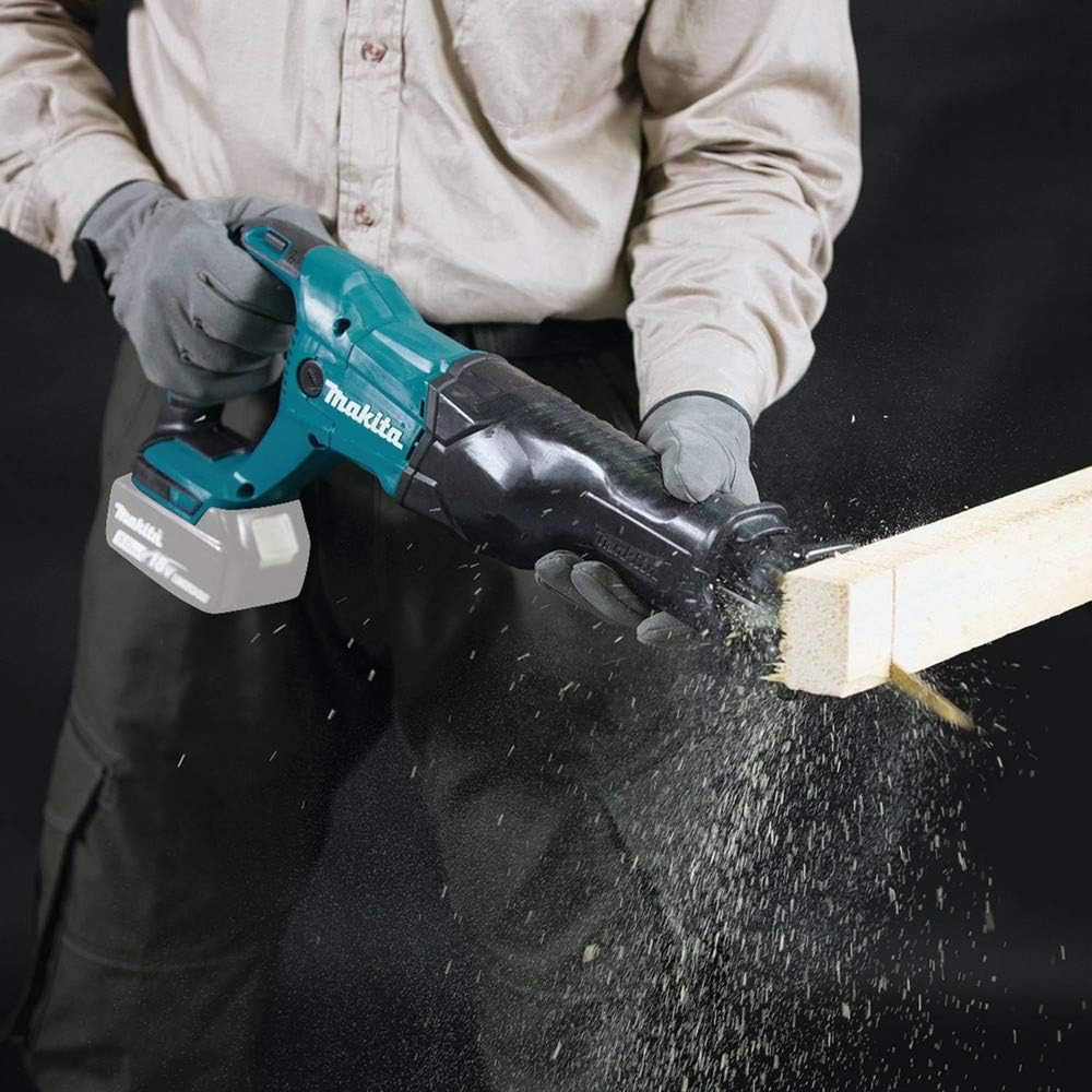 Makita XRJ04Z 18V LXT Lithium-Ion Cordless Recipro Saw, Tool Only, Blue
