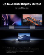 Anker Prime TB5 Docking Station  14-in-1 Thunderbolt 5 Dock with 120Gbps Max Transfer  Thunderbolt Dock with 140W Max Charging  Cooling System  Up to 8K  Dual Display for TBT 5/4 Laptops