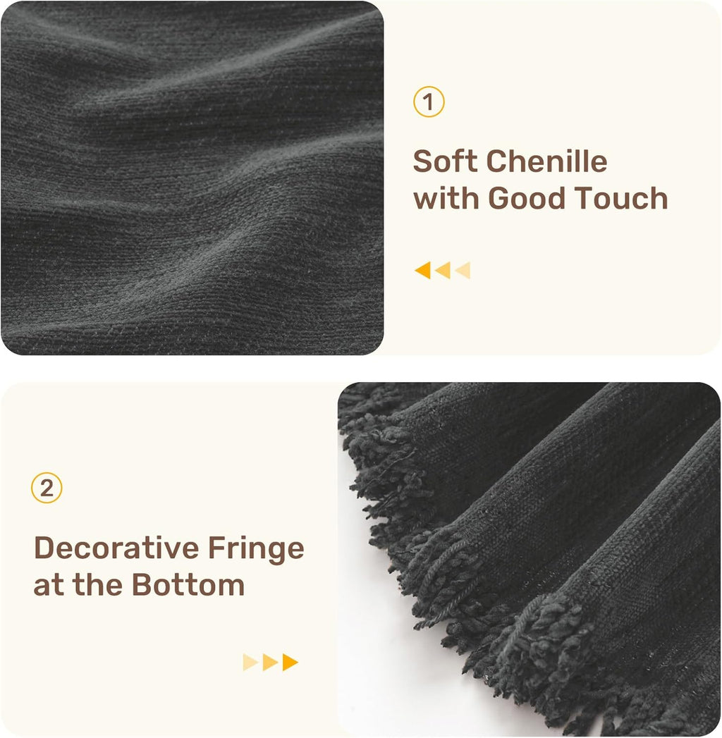 Sectional Couch Covers, 2 Pieces Washable L Shaped Couch Covers Sofa Blanket for Dogs Pet Friendly Sectional Sofa Slipcovers Furniture Covers,71"x 118"+ 71"x 118",(XX-Large,Charcoal Gray)
