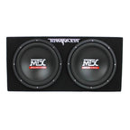 12′′ 1200W Dual Car Subwoofer Package with Amplifier & Installation Kit