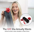 SRILabs StyleQ Flat Iron Hair Straightener Styler - GraphFlow Techonology, Negative Ions, Red Light Therapy, 12 Heat Settings for Straight, Smooth, Waves and Curls: All Hair Types