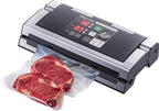 MAGIC SEAL 16-Inch Nozzle Vacuum Sealer for Food Storage - Works with Mylar & Smooth/Non-Textured Bags, No Textured Bags Needed, 250W, 8mm Extra-Wide Seal - MS180