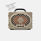 Turtlebox Original Gen 3: Portable Outdoor Bluetooth Speaker – Ultra-Loud (120dB)  Waterproof (IP67)  Rugged  Impact-Resistant  3-Day Battery | Party Mode: Unlimited Pairing for Stereo Sound  Tan