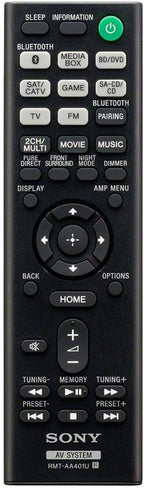 Sony STRDH590 5.2 Channel Surround Sound Home Theater Receiver: 4K HDR AV Receiver with Bluetooth Black