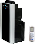 Whynter Portable Air Conditioner 14,000 BTU with Dual Hose Dehumidifier & Cooling Fan for 500 Sq Ft Rooms, Includes AC Unit Window Kit, ARC-14S (9,500 SACC)
