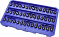 Astro Tools 78142 42pc 1/4" Drive Low Profile Nano Impact Bit Socket Set