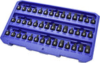 Astro Tools 78142 42pc 1/4" Drive Low Profile Nano Impact Bit Socket Set