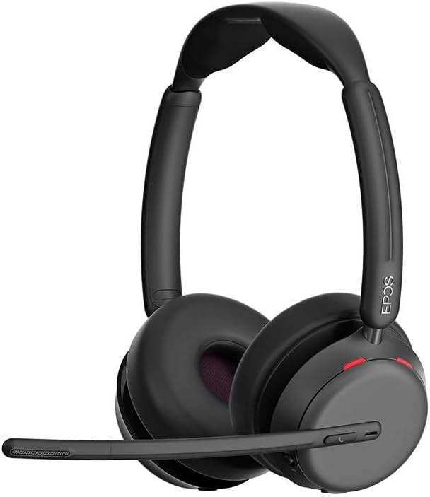 EPOS Impact 1061T - Enhanced Open Office Headset with Hybrid ANC  EPOS AI™ Microphone  and Multipoint Connectivity