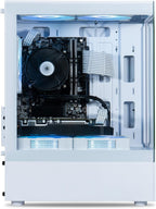 ViprTech Stryker 1.0 Gaming PC - AMD Ryzen 7 (4.1GHz Turbo)  RX 580 8GB  16GB DDR4  500GB SSD  700W PSU  WiFi BT USB-C  Win 11 Pro  RGB  Desktop Computer Prebuilt  White