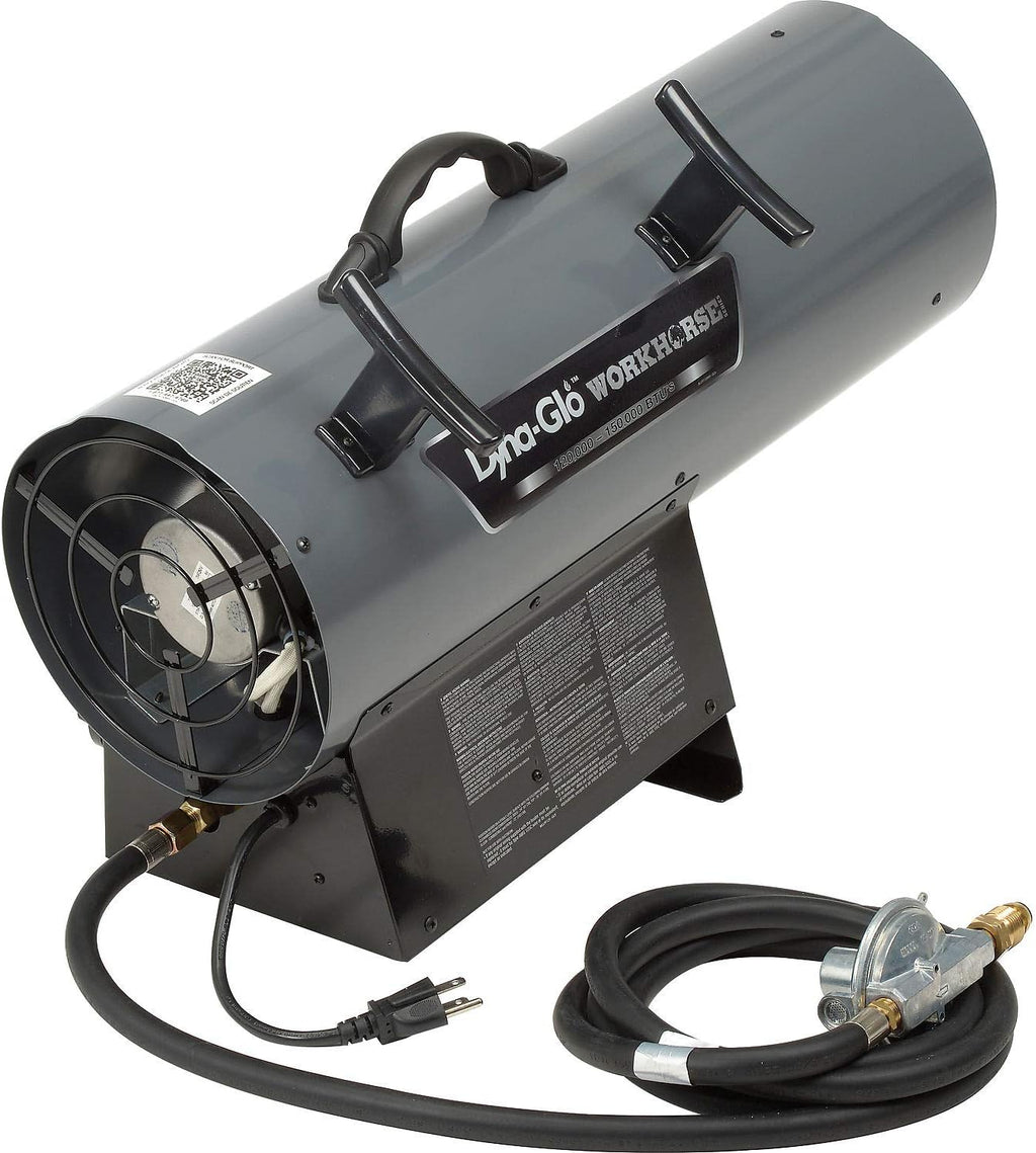Dyna-Glo Workhorse LPFA150WH 120K - 150K BTU LP Forced Air Heater