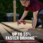 CRAFTSMAN V20 Cordless Brushless Impact Driver Set, 1/4 Impact Driver, Includes 2 Batteries and Charger (CMCF830D2)