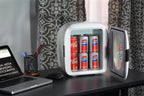 Uber Appliance UB-XL1 Uber Chill 12 Can Retro Personal Mini Fridge (White)
